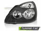 Preview: Upgrade Design Scheinwerfer Links für Renault Clio II 01-05 schwarz